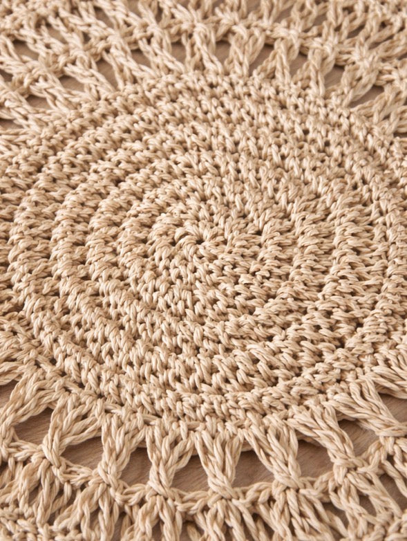 Malibu Natural Jute Placemats - 15"