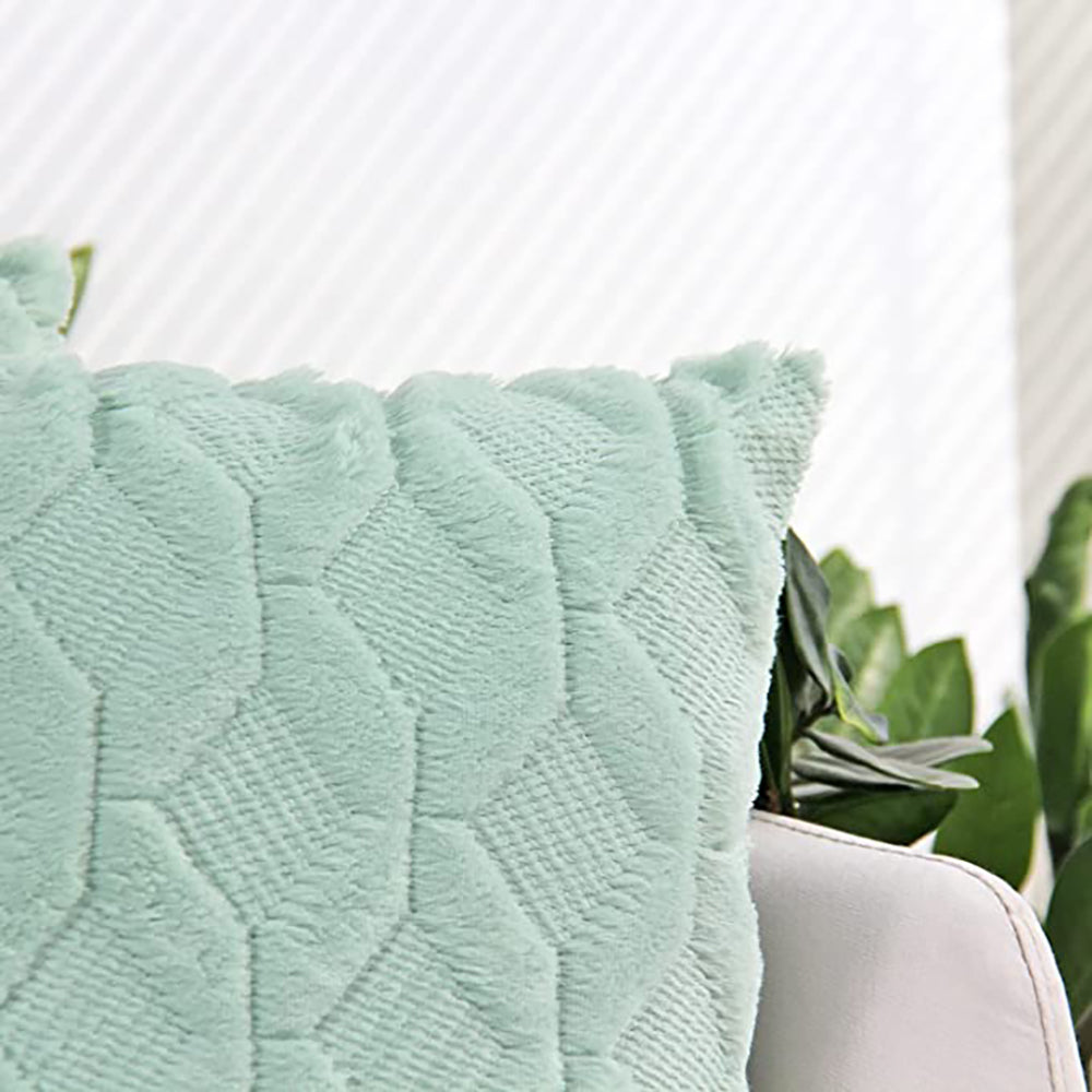 Crossline-shaped Plush Throw Pillow (With Insert) size 18"x18"