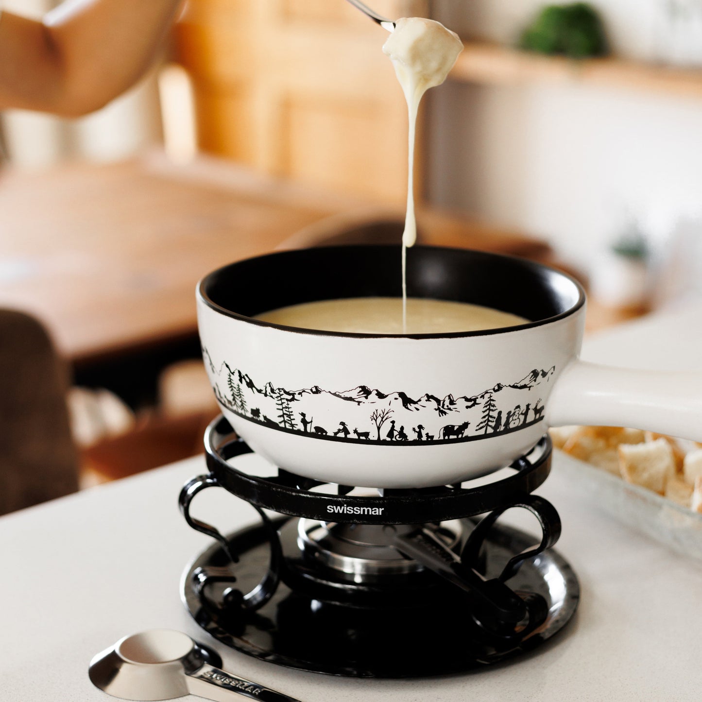 Heidi Ceramic Cheese Fondue Set