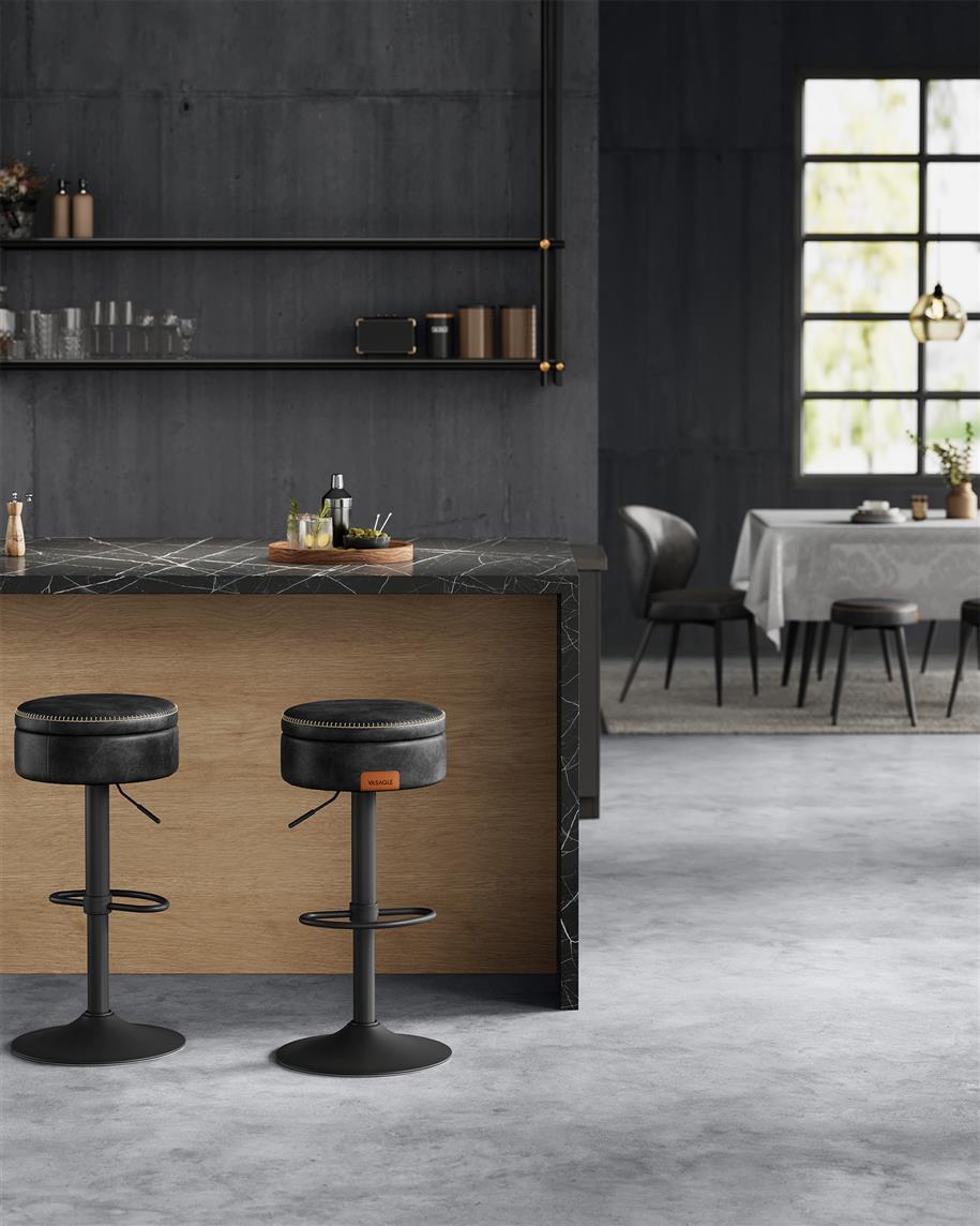 EKHO Collection - 360 Swivel Bar Stool