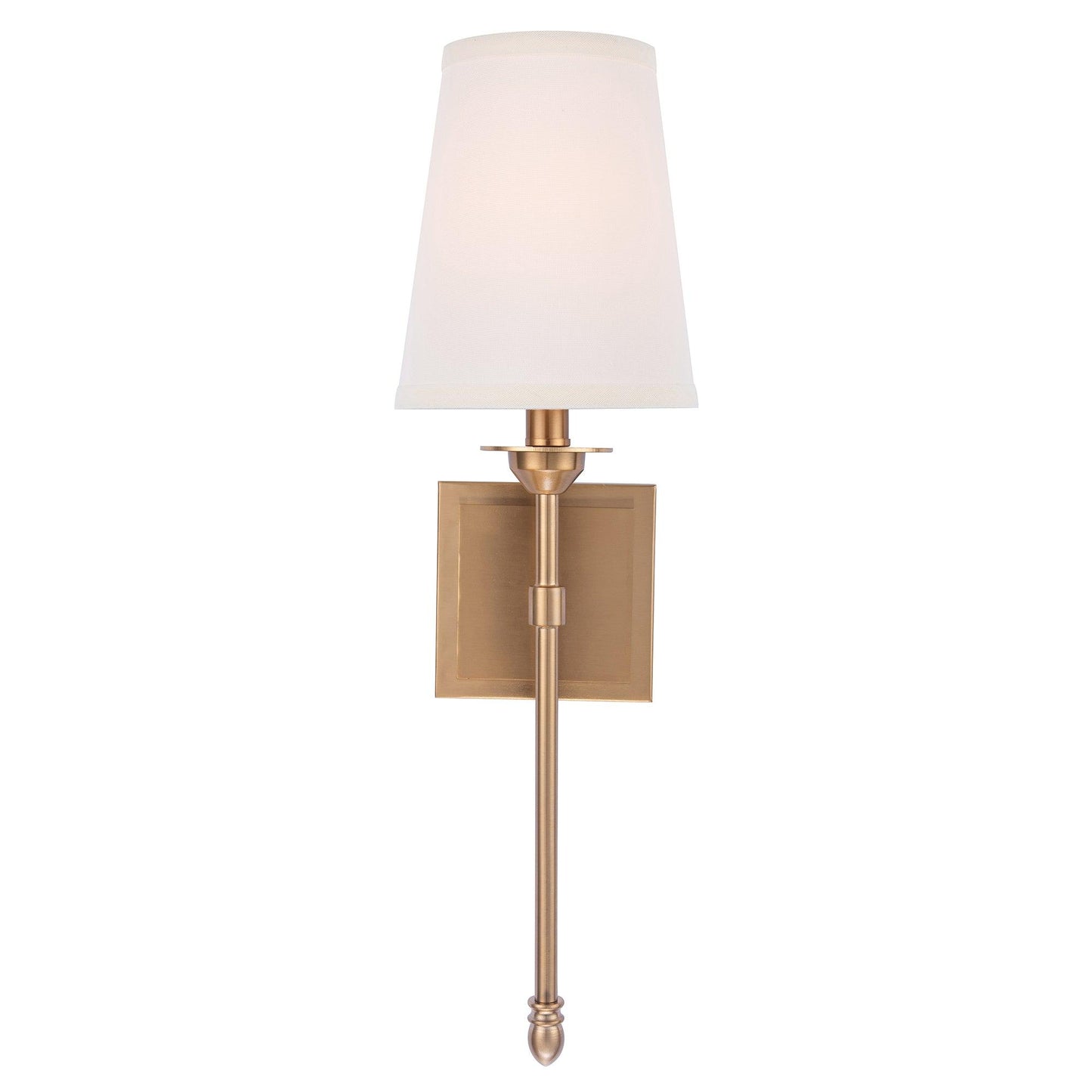 Manor Modern Traditional 1-Light Wall Sconce Light