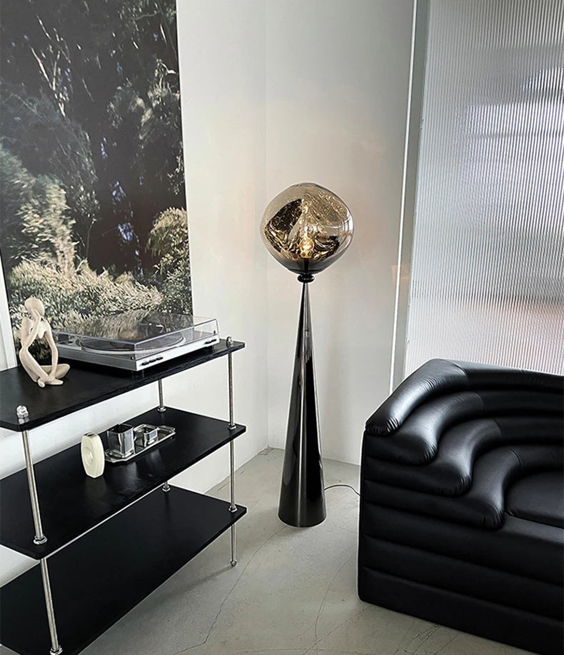 Postmodern Italian Luxury Finish Lava Floor Lamp