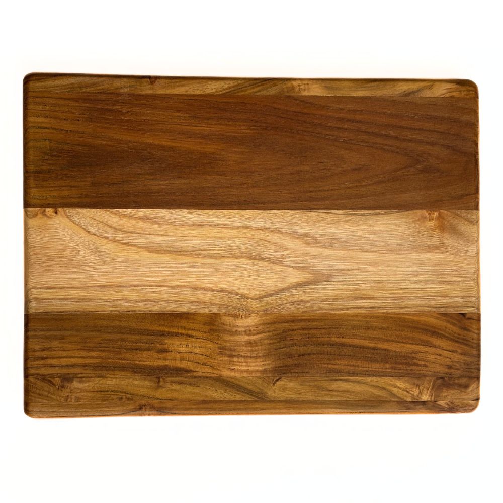 Teak Wood Cutting Board With Groove