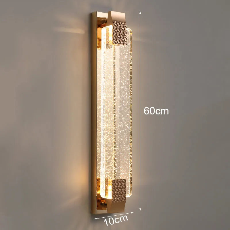 Claire - Modern Luxury Rectangular Bubble Wall Lamp - Elevate Your Living Spaces with Contemporary Elegance