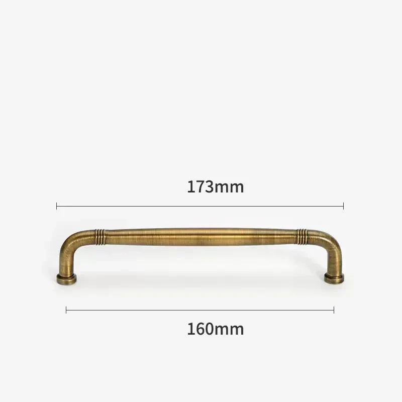 Bronze Cabinet Handles – Antique Furniture Pulls for Wardrobe, Vintage Drawer, and Cupboard