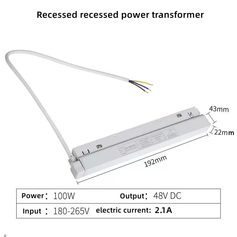 Modern Magnetic Track Lights - Embedded LED Spotlight Downlight