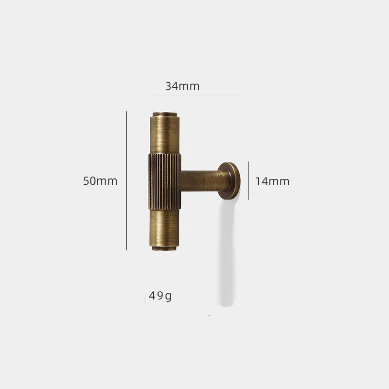 Antique Brass Furniture Handles – Bronze Plated Cabinet Pulls and Wardrobe Bar Knobs