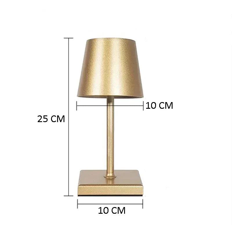 Dimmable Wireless Rechargeable Table Lamp - Versatile Bedroom Night Bedside Light