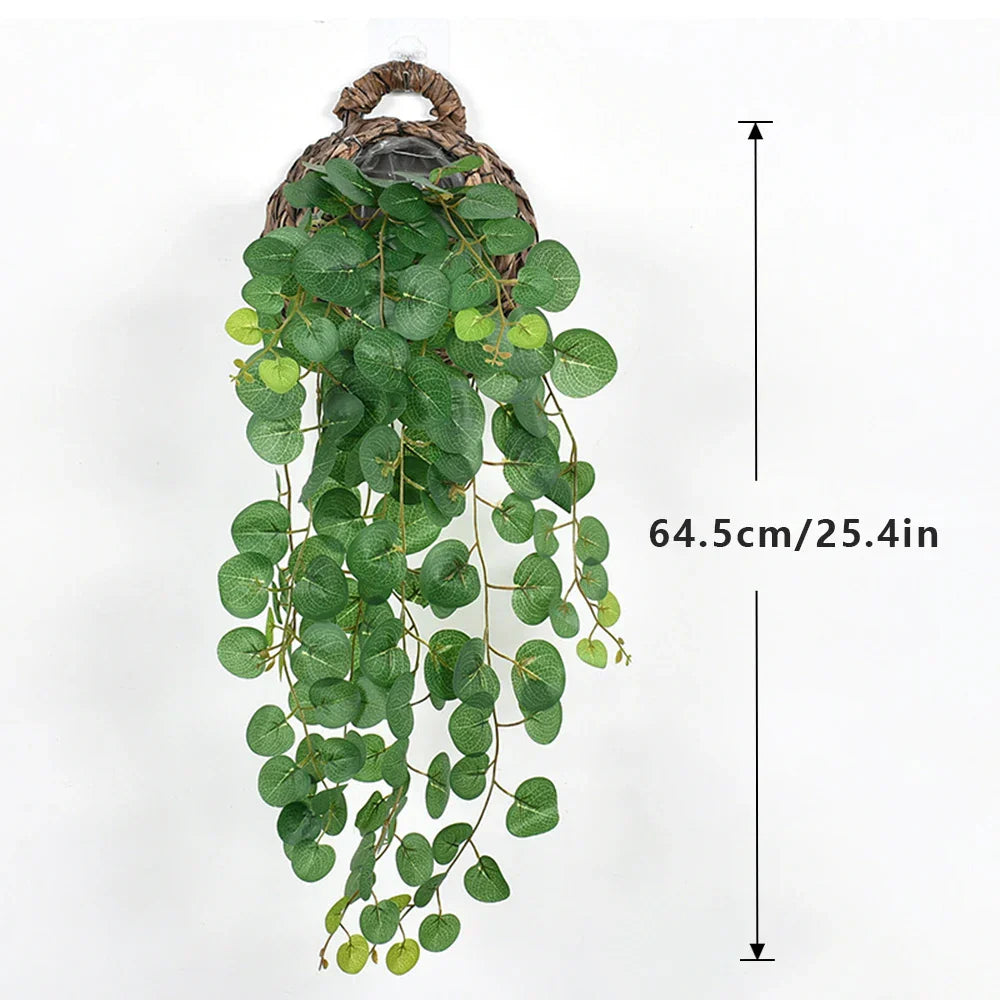 Dlight Decor Eucalyptus Begonia Vines for Hanging Garden and Wall Decor