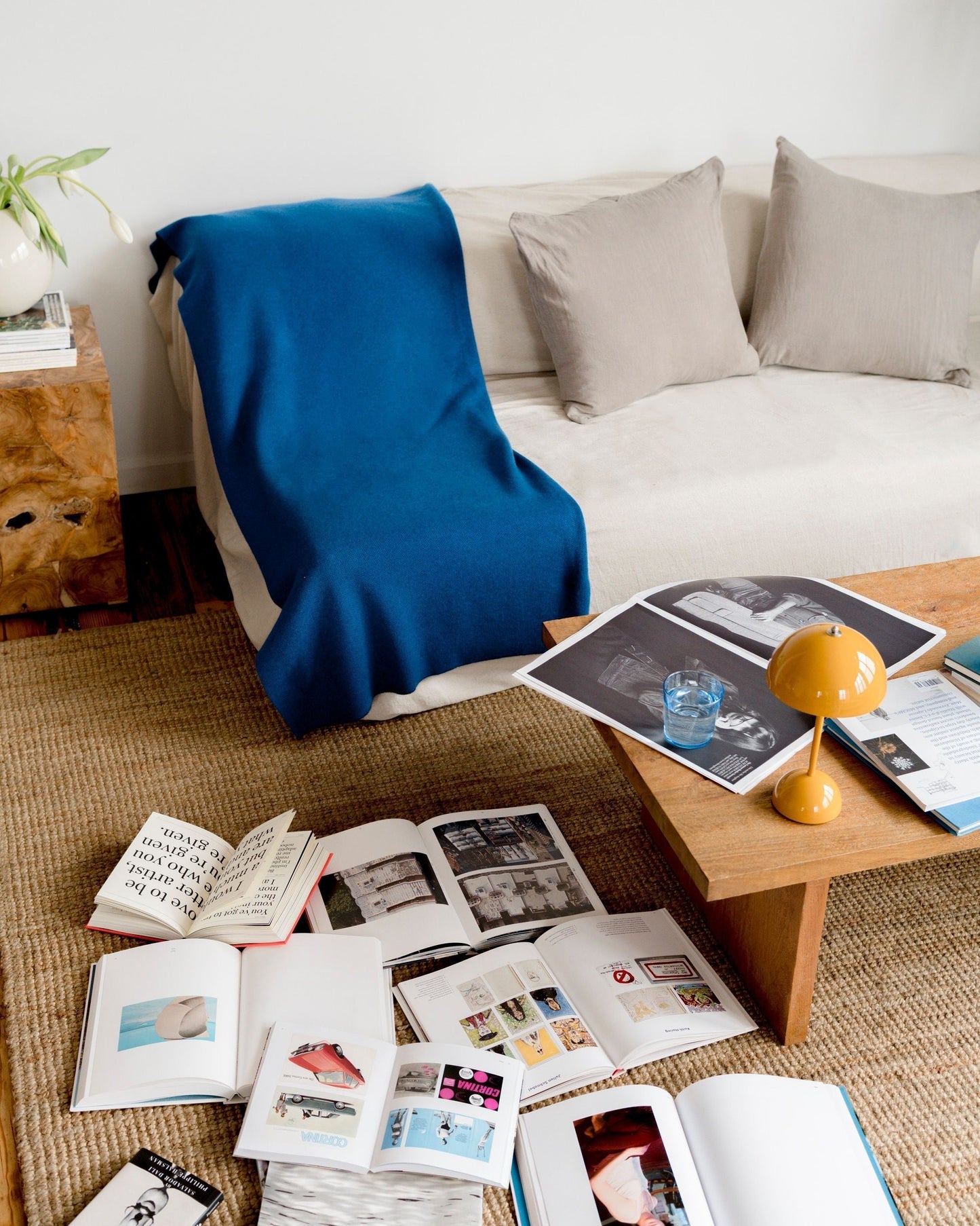 Washed Linen Cushion Cover - Smoke
