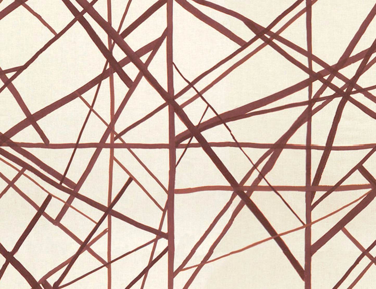 Channels Pillow Cover in Plum, Kelly Wearstler Textiles