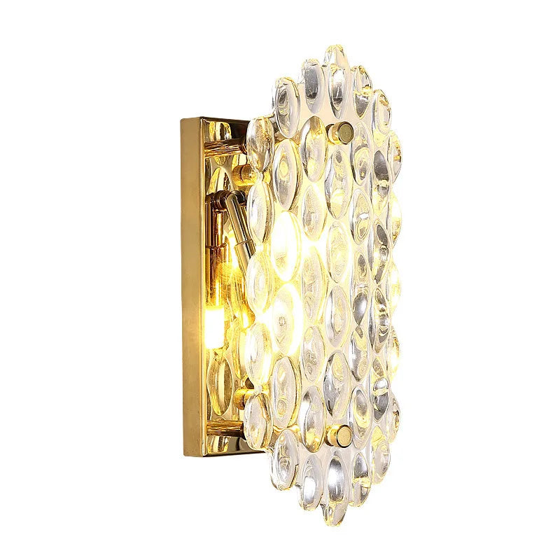 Lyric Nordic Postmodern Minimalist Crystal Villa Wall Lamp - Personalize Your Space with Creative Elegance