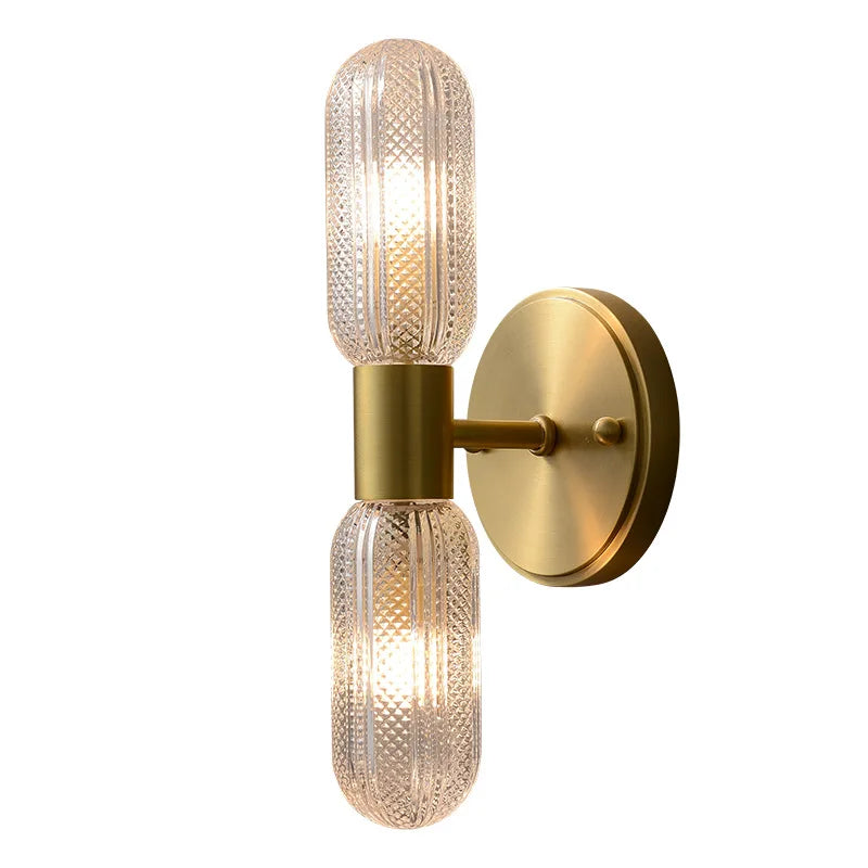 Emily's Full Copper Wall Lamp - Modern Home Decoration with Versatile Lighting