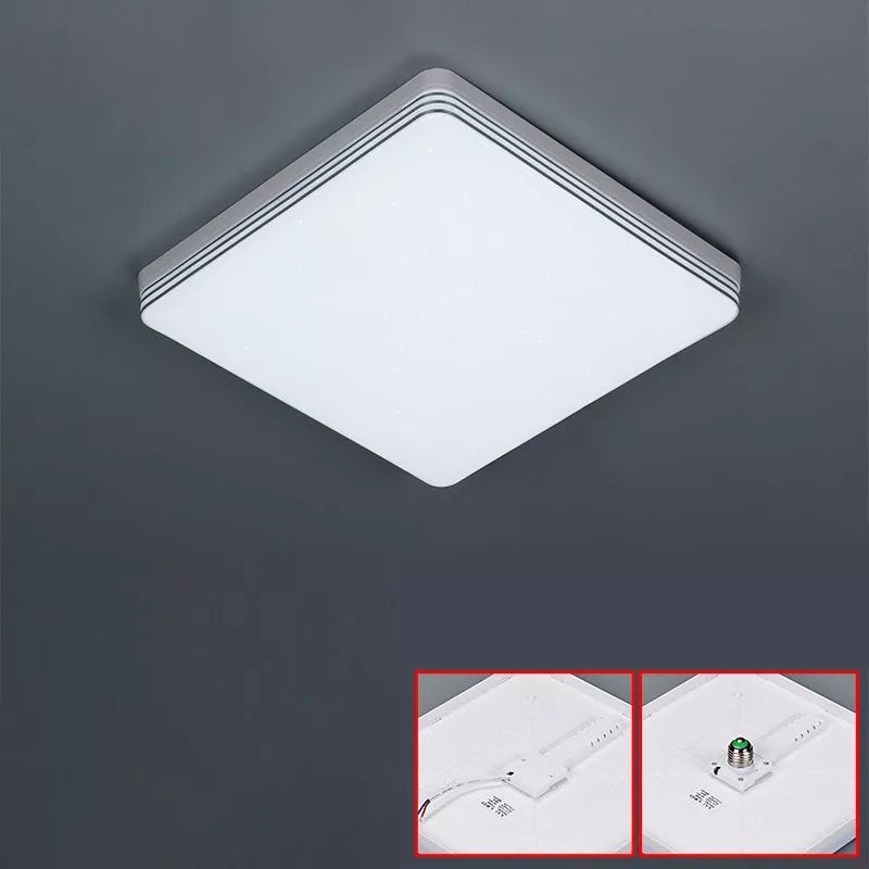 Ultra-Thin LED Ceiling Lamp - Modern Creative Lighting for Living Room, Bedroom, and Kitchen