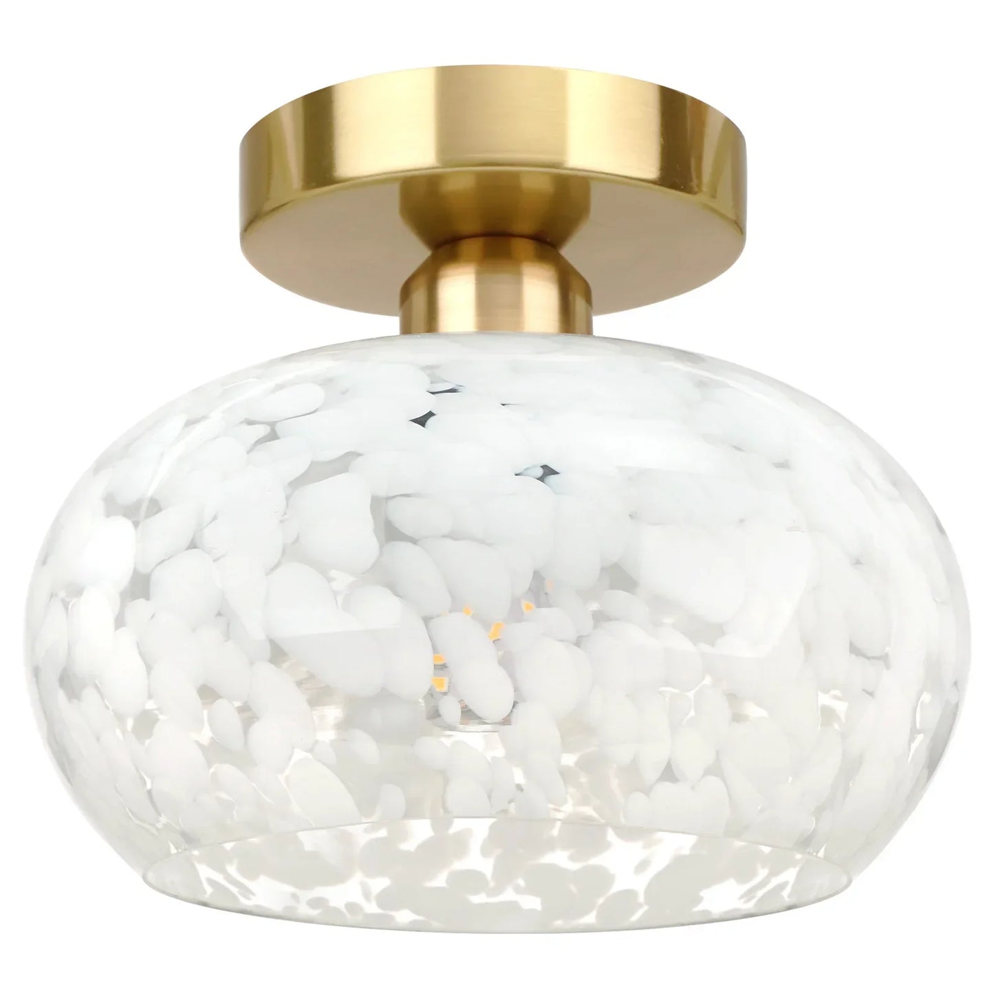 Led Glass Ceiling Lamp Bedroom Living Room Ceiling Light Moire Pattern Ceiling Lamps AC 90 - 260V Indoor Lighting Decoration Fixtures
