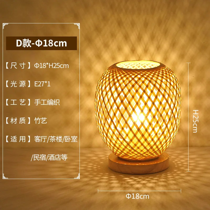Handmade Bamboo Wood Lustre Wall Sconce Lamp - Rustic Elegance for Home Living and Bedroom Decor