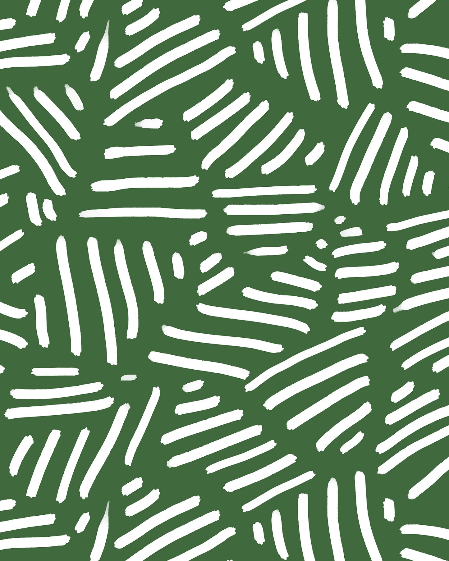 Simple Stripes Wallpaper, green