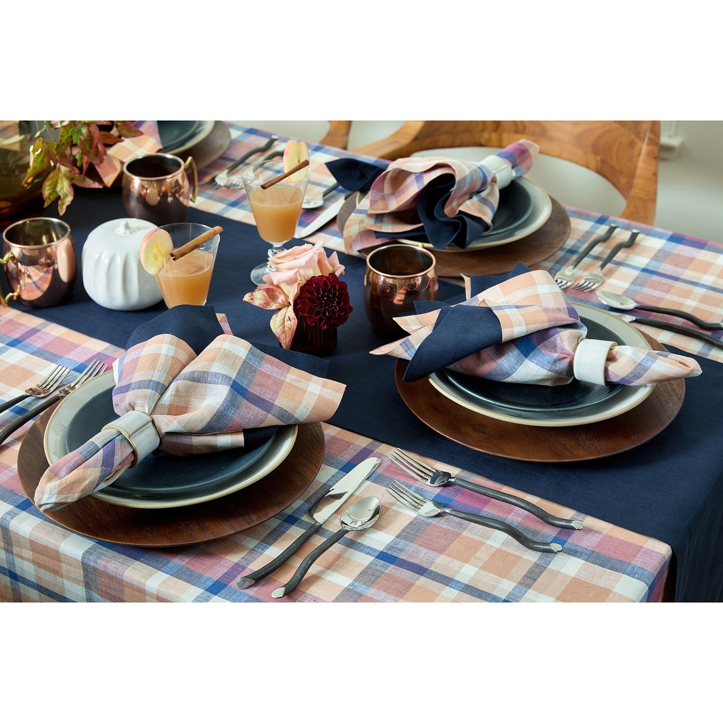 Fall Flavors Madras Table Runner