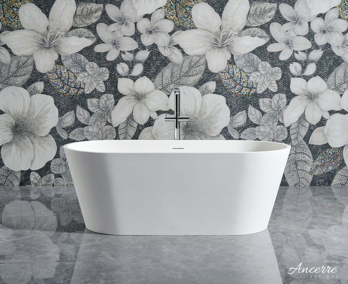 Tranquil Freestanding Solid Surface Bathtub