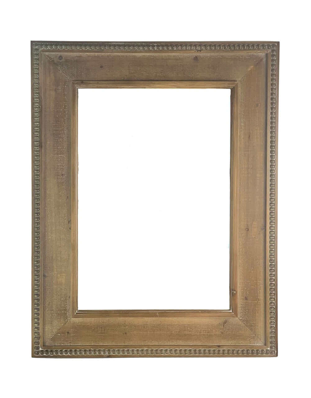 Vintage Beaded Frame Wall Mirror