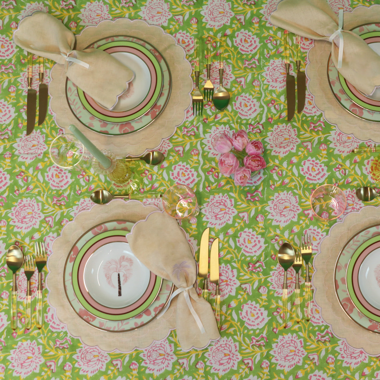 Viviana Venetia Blooms Tablecloth