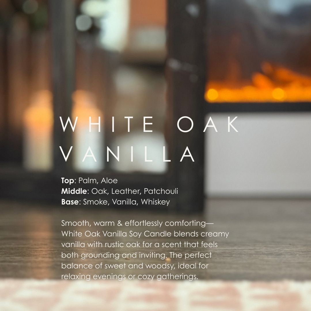 White Oak Vanilla Reed Diffuser