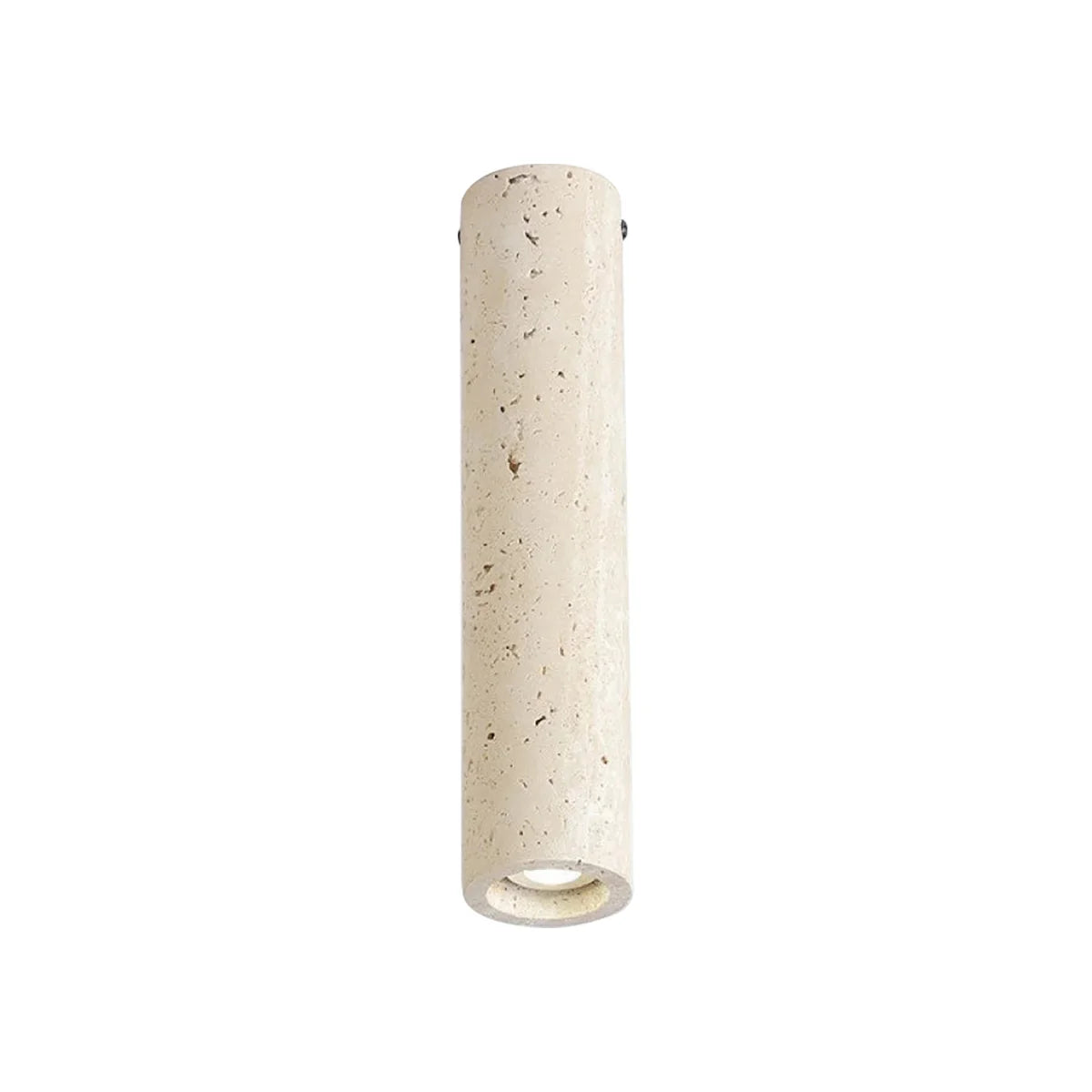 Wabi Sabi Cylinder Travertine Ceiling Lamp