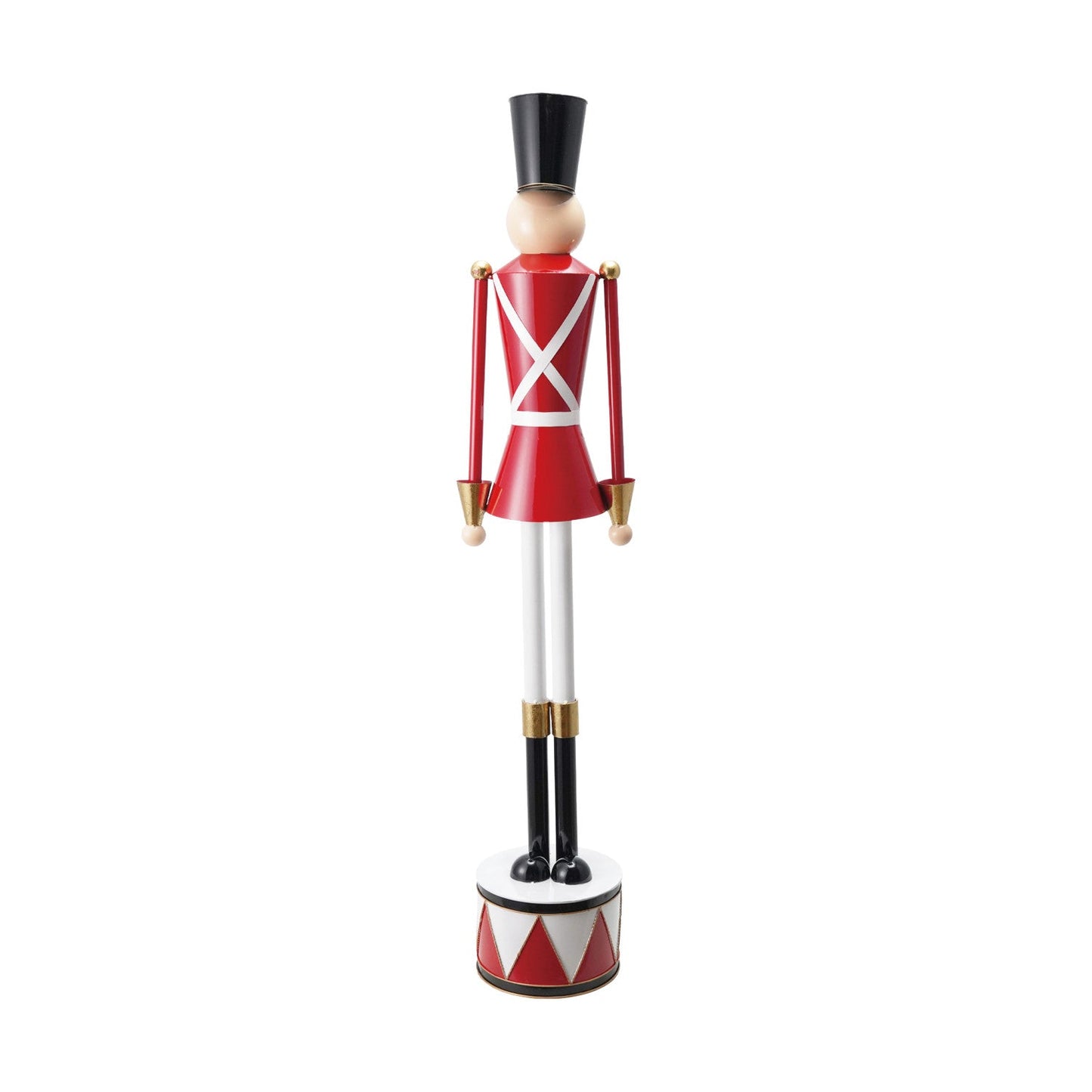 Jumbo Metal Soldiers on Drum Bases