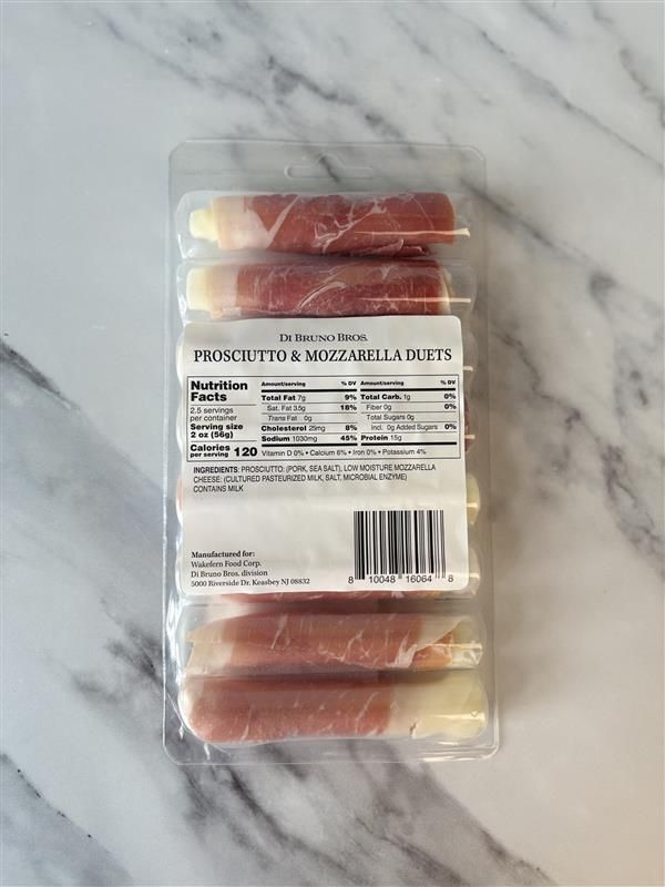 Prosciutto & Mozzarella Duet