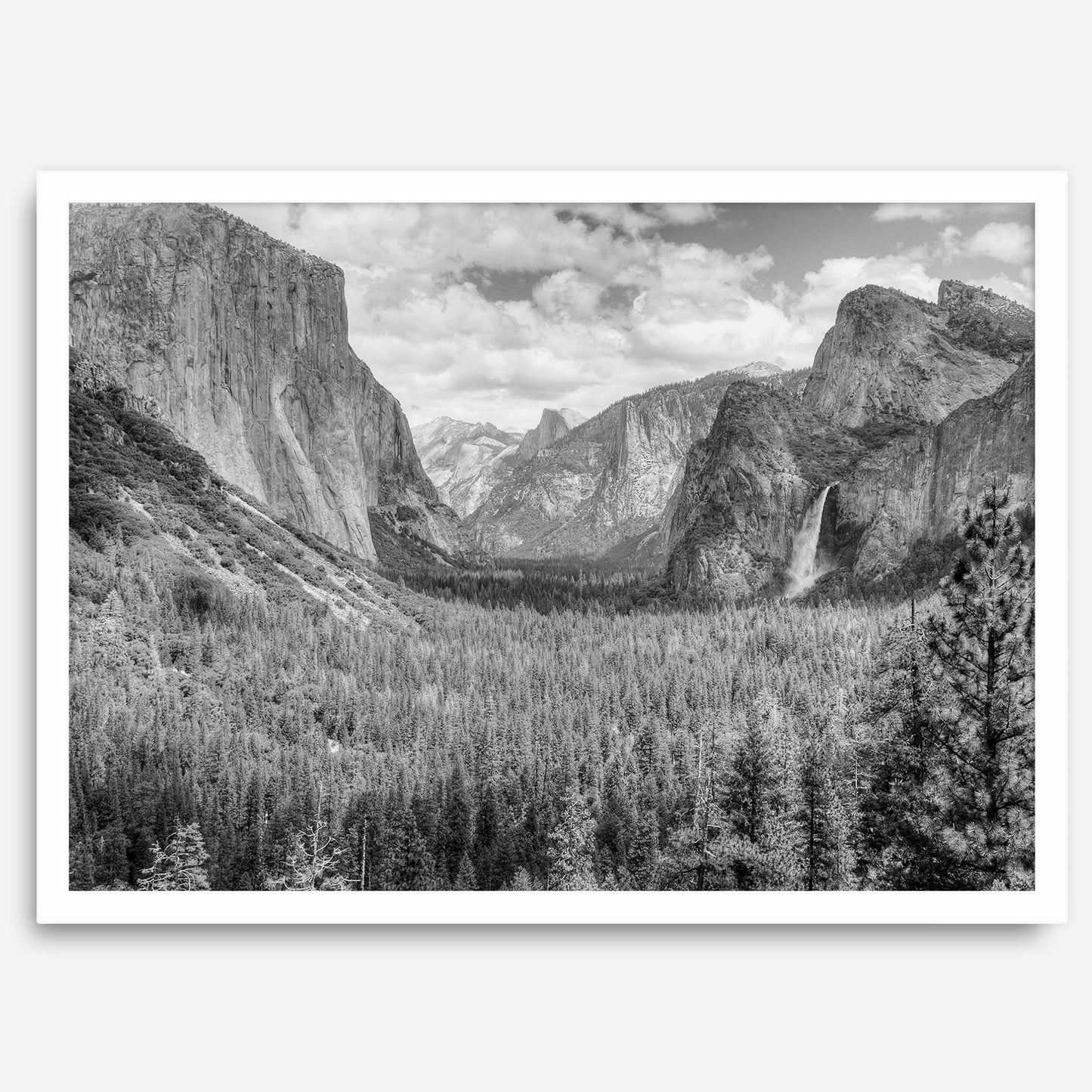 Yosemite Valley B&W