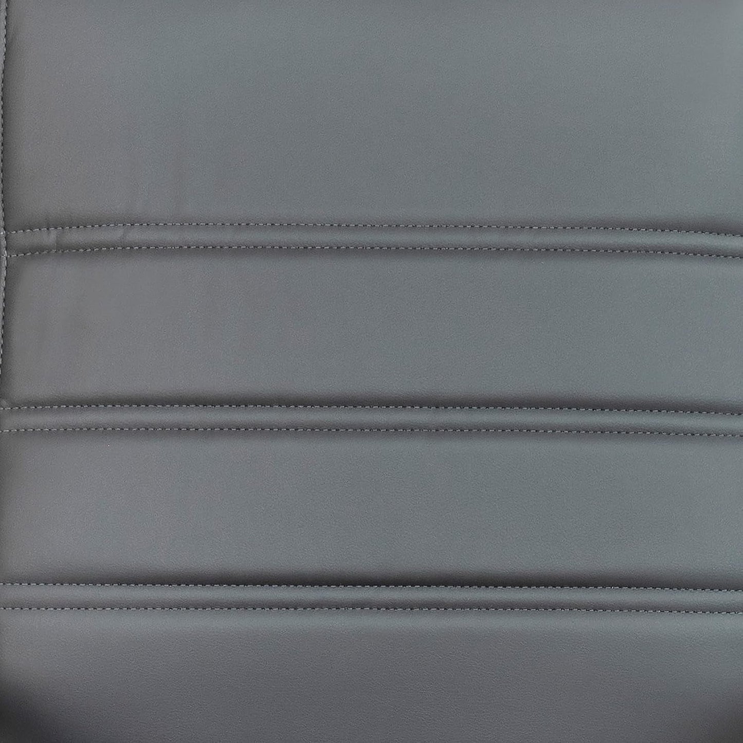 Whitney High Back Leather Office Chair With Adjustable Height Gray Chrome