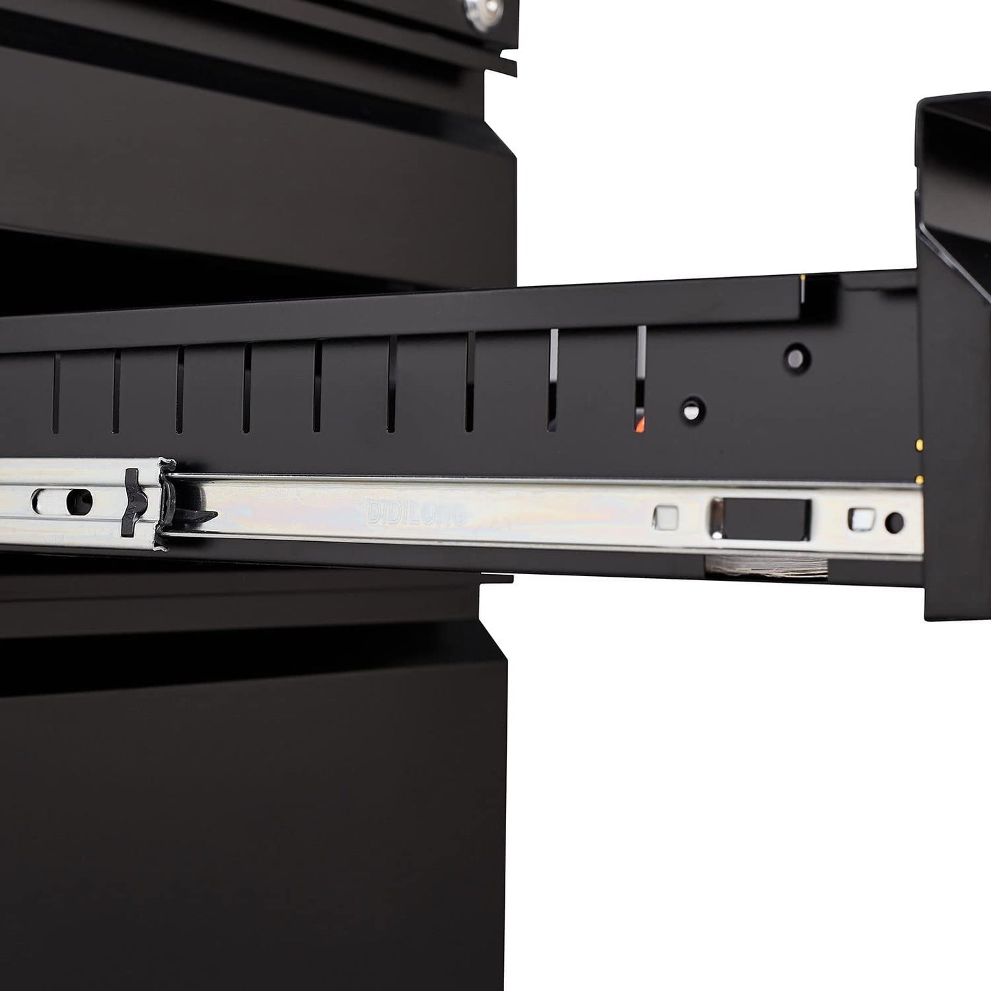 Mobile File Cabinet With Lock And Wheels 3 Drawer Storage