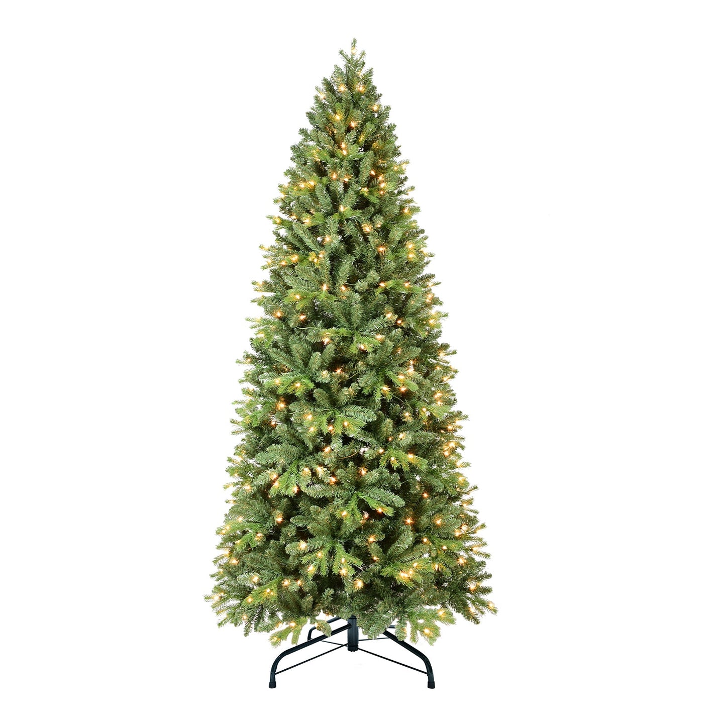 7FT Christmas Tree with 1375 Tips and 400 Warm Lights
