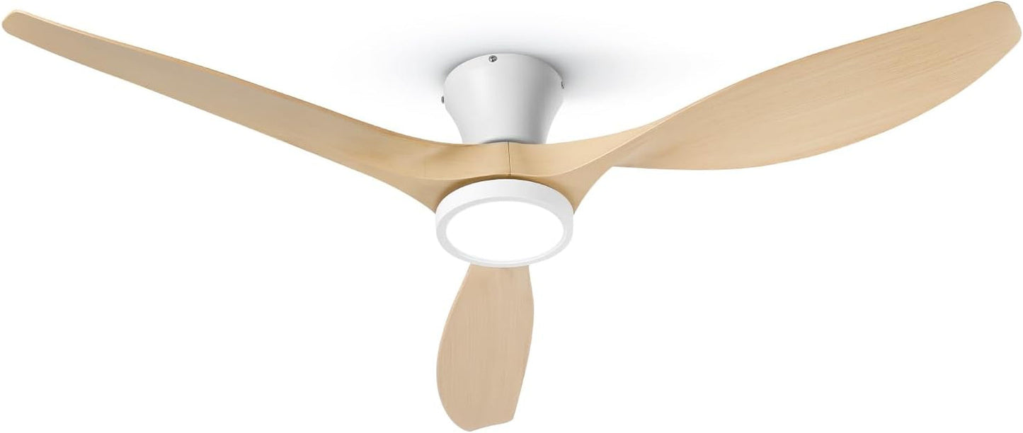 52 Inch Ceiling Fan With Light And Remote Low Profile