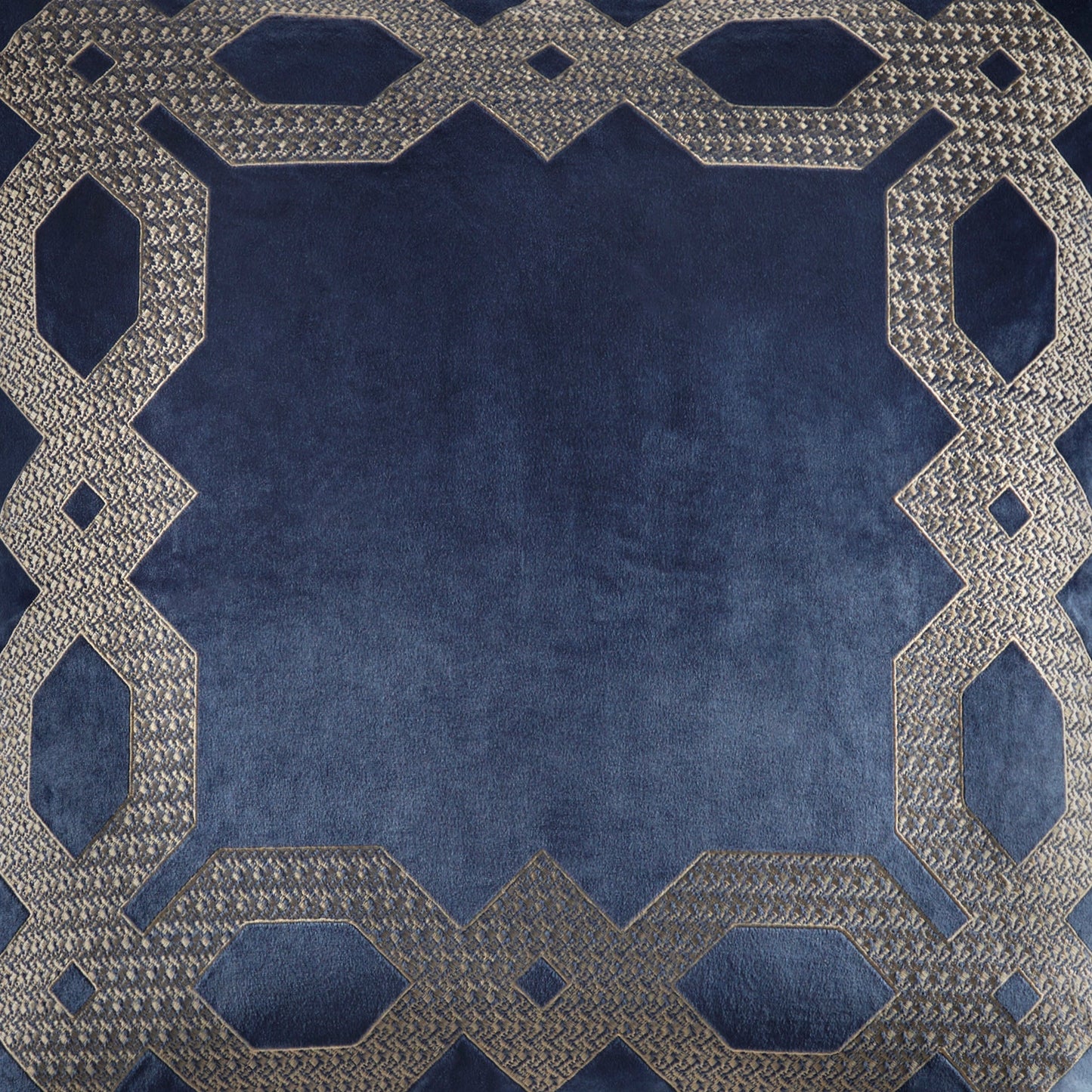 European Pillow Sham Navy 26x26'