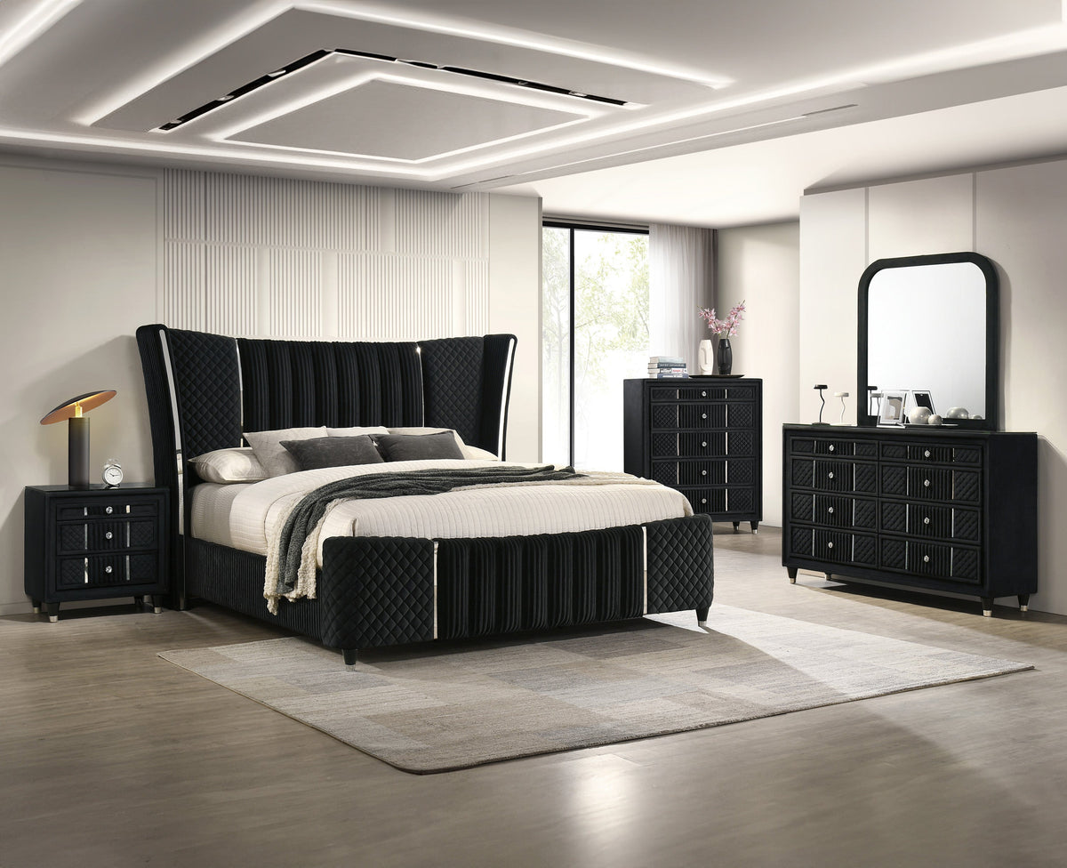 Contemporary 1pc Nightstand