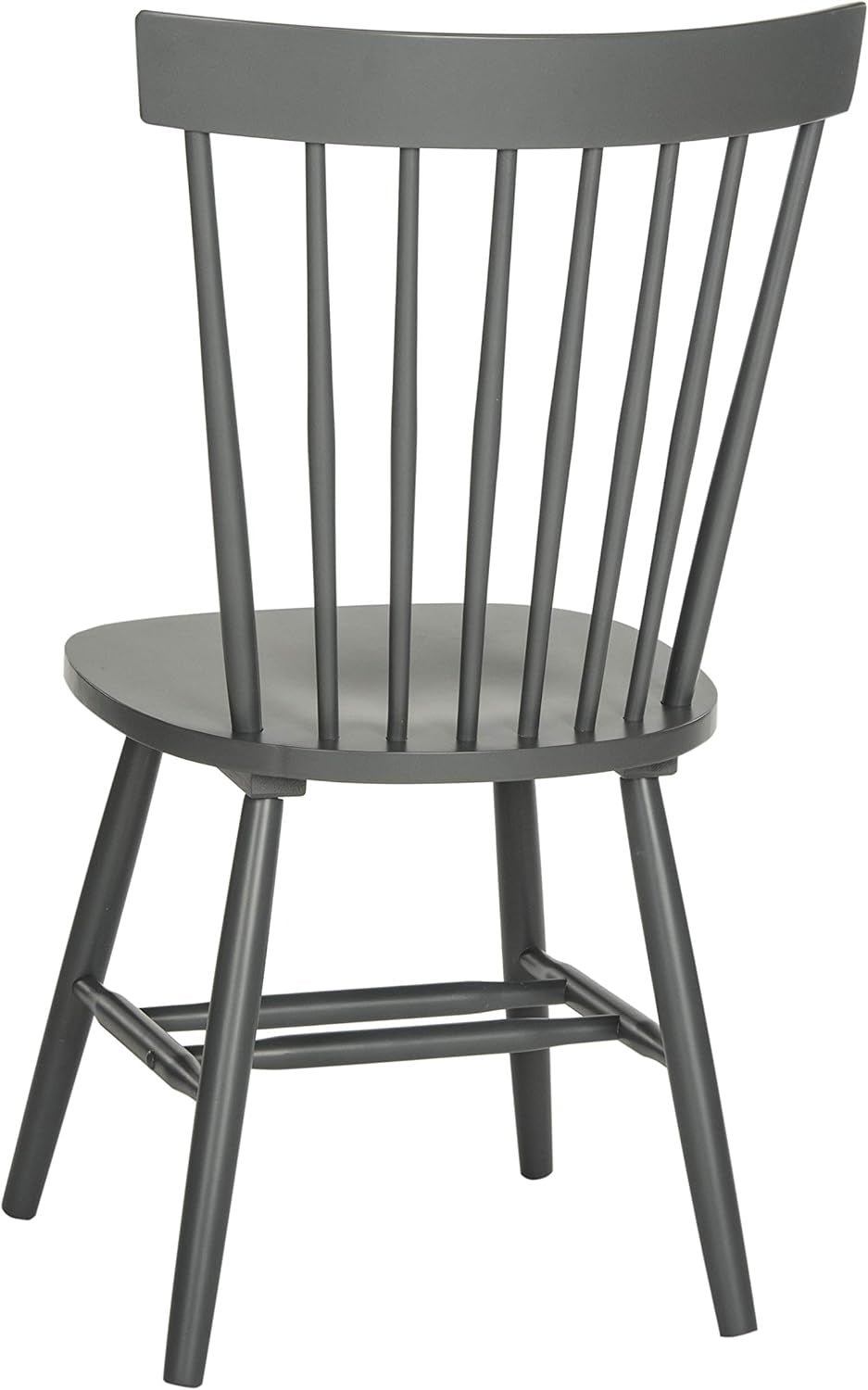 Parker Parkse Side Chair Charcoal Grey 20.5 W x 21 D Dining Chair
