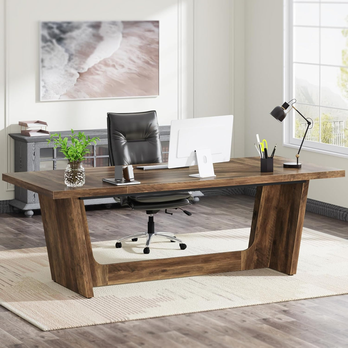 71" Executive Desk for Home Office