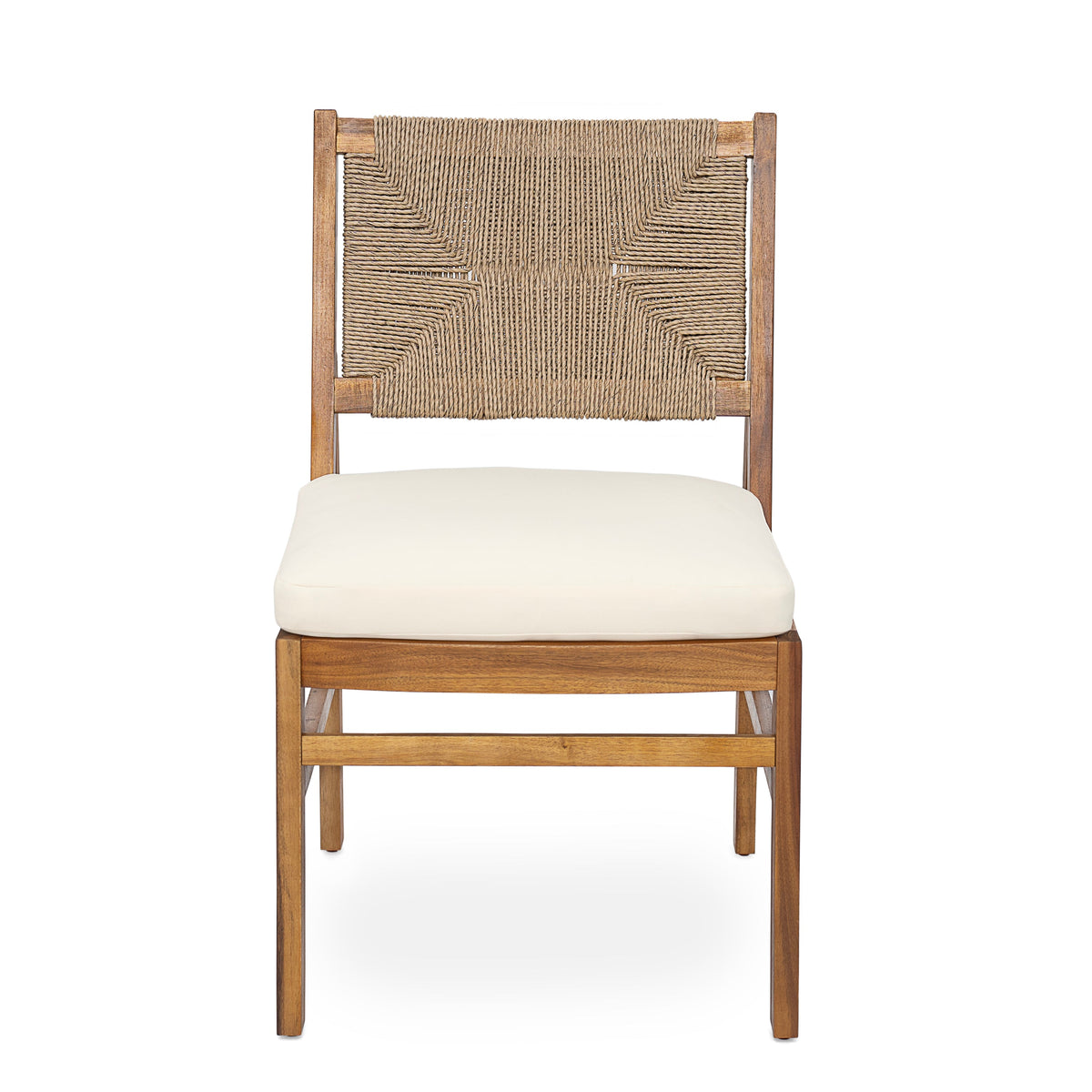 Outdoor 7 Piece Patio Rustic Acacia Wood Dining Set