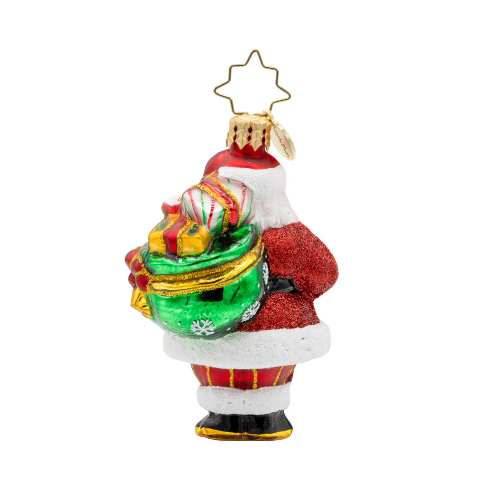 Christopher Radko Little Gem Glass Ornament - Starlit Holiday Delivery