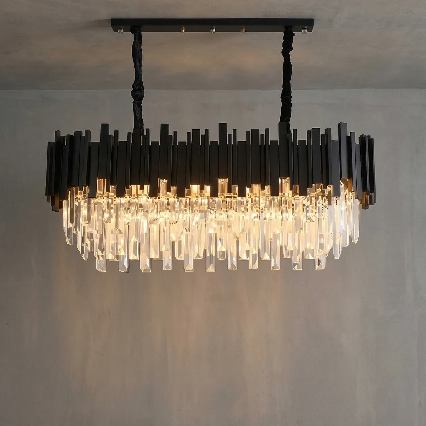 Bourbons Alphonsus Crystal Chandelier