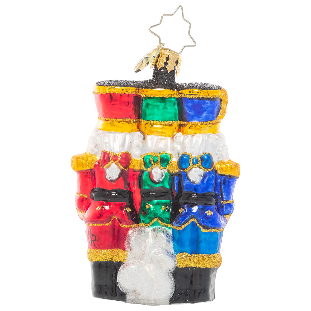 Christopher Radko Little Gem Glass Ornament - The Nutcracker Pack
