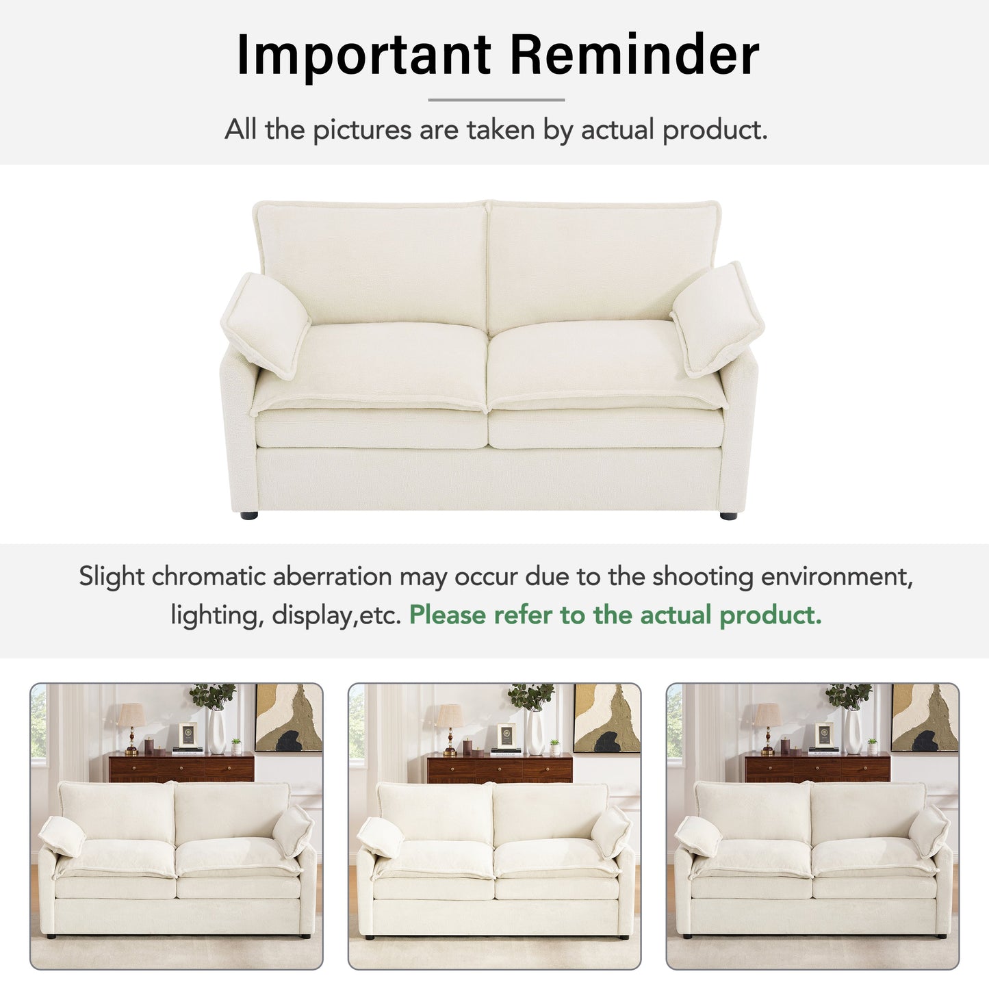 Modern Loveseat Sofa
