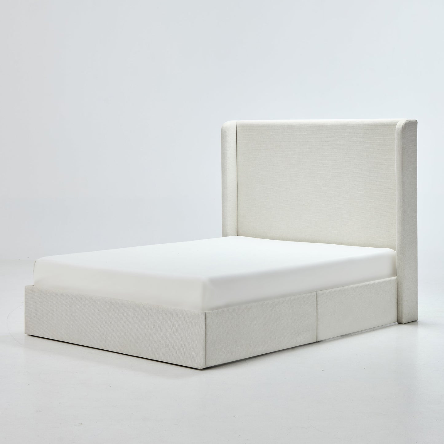 Carmen Upholstered Wingback Bed