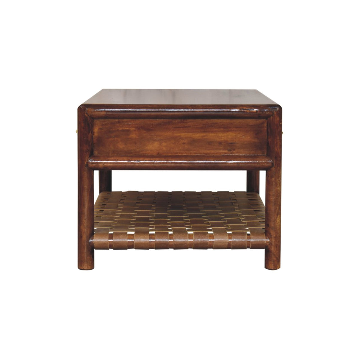 Regency Woven Console Table with 4 Drawers