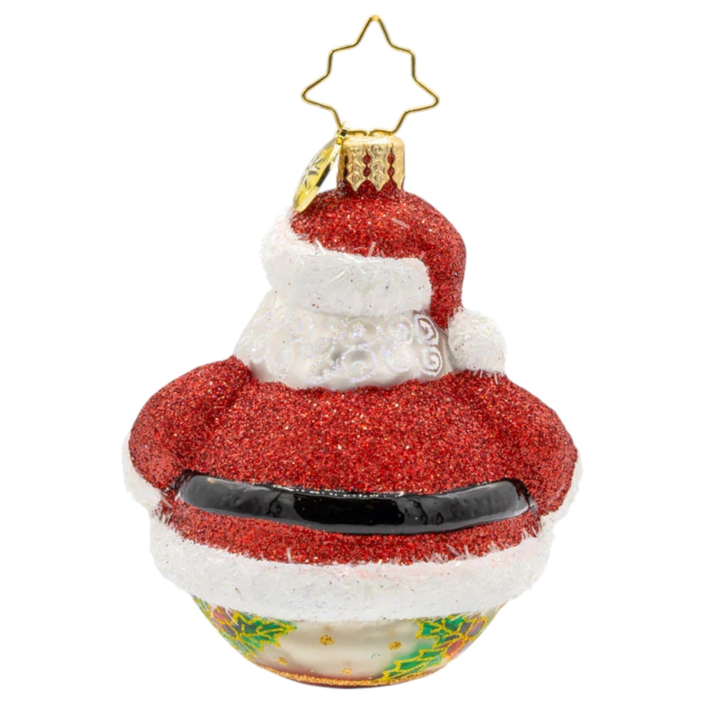 Christopher Radko Little Gem Glass Ornament - Jolly Holly Claus Gem