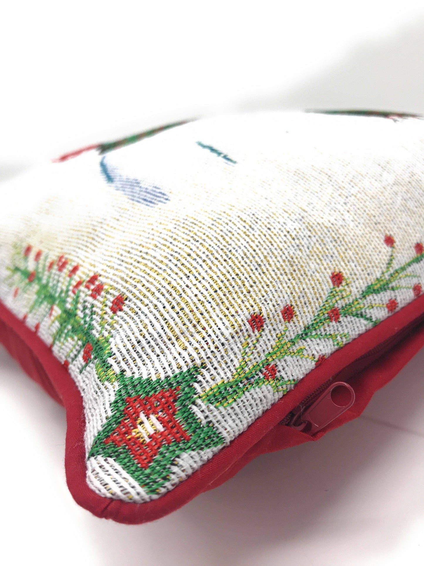 DaDa Bedding Magical Snowman Throw Pillow Cover Tapestry Cushion Cases 16" x 16" (9733)