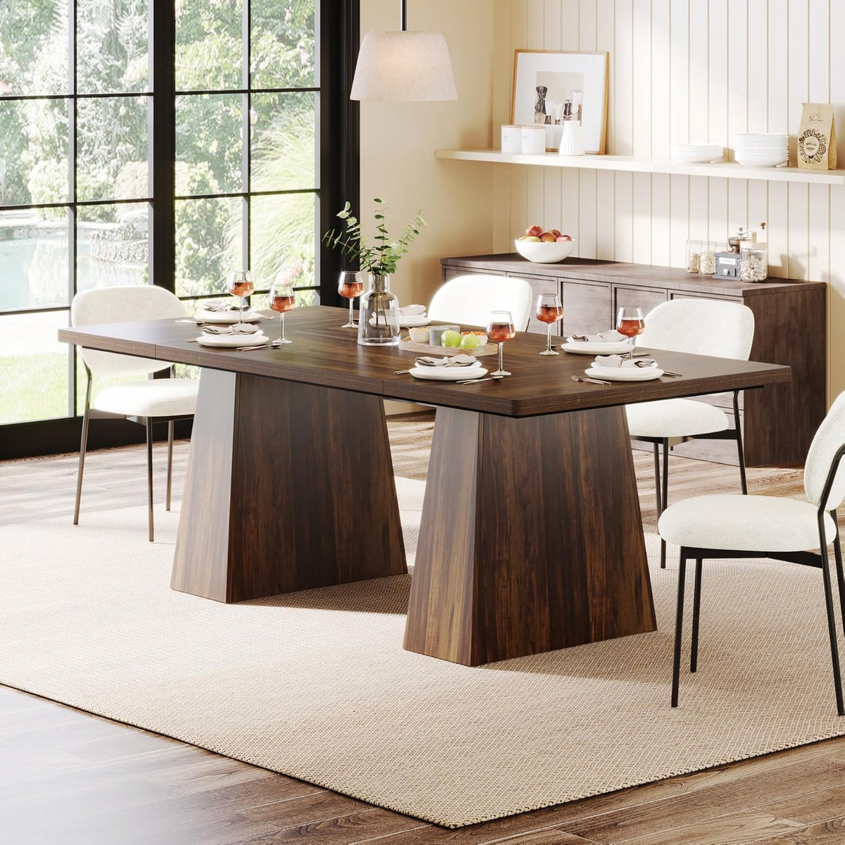 63" Modern Executive Desk