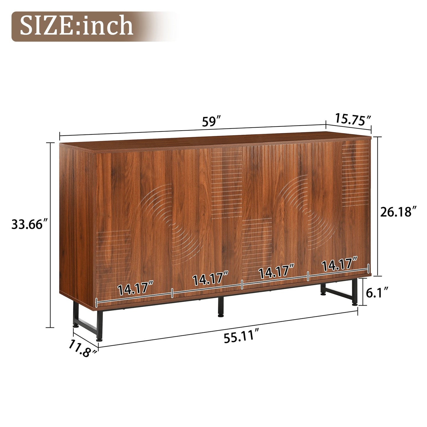 Mid-Century Modern Sideboard