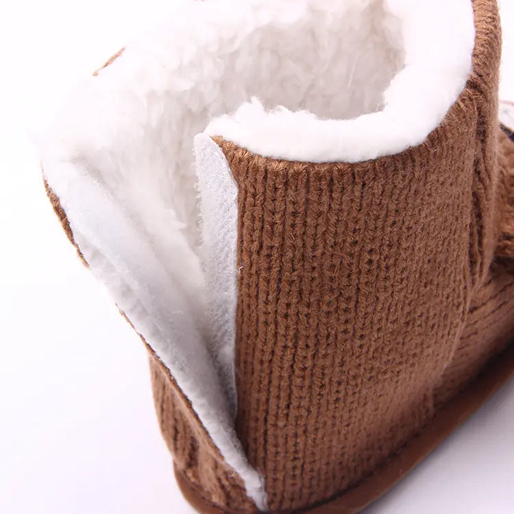 Baby Knitted Fleece Shoes